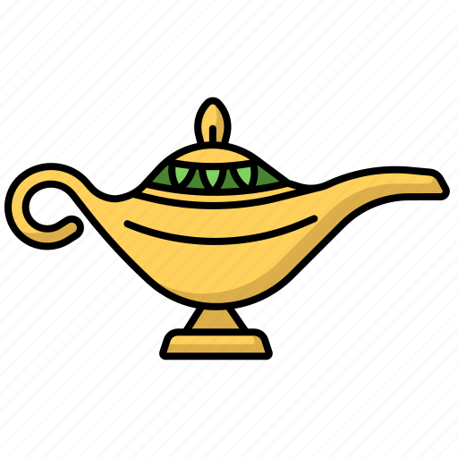 Magic, lamp, arabian, aladdin icon - Download on Iconfinder