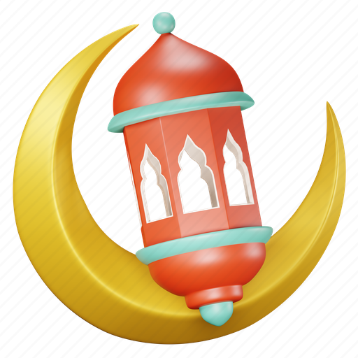 Lantern, muslim, ramadan, islam, religious, decoration, culture 3D illustration - Download on Iconfinder
