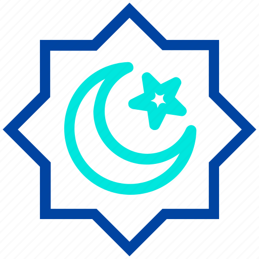 Chand, crescent, islam, moon, pray, ramadan, star icon - Download on Iconfinder