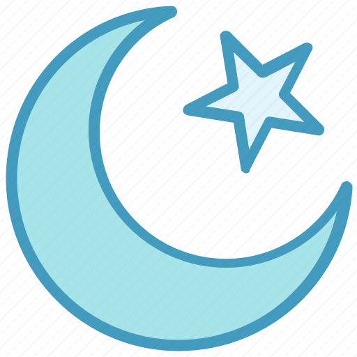 Chand, crescent, islam, moon, pray, ramadan, star icon - Download on Iconfinder