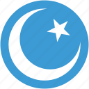 chand, crescent, islam, moon, pray, ramadan, star 