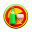 no, alkohol, 3d, illustration, ramadan, kareem, muharram, month, mosque, fasting, muslim, mubarak, forbidden, warning, stop, drink, alcohol, beverage, bottle, glass, label, sticker 