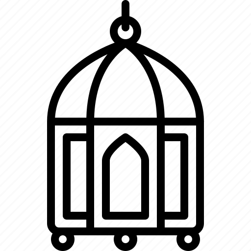 Arab, islam, lamp, lantern, light, traditional icon - Download on Iconfinder