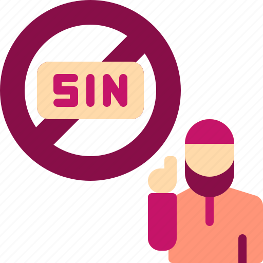 Eat, fasting, man, no, ramadan, sin icon - Download on Iconfinder
