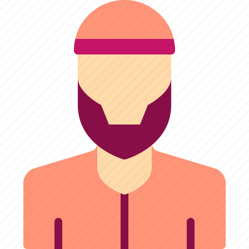 Avatar, beard, islam, man, muslim, profile, user icon - Download on Iconfinder