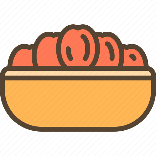Arab, bowl, dates, food, islam icon - Download on Iconfinder
