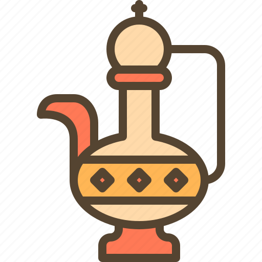 Arab, drink, islam, tea, teapot, traditional icon - Download on Iconfinder