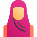 avatar, girl, hijab, islam, muslim, profile, woman