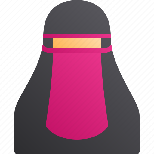 Avatar, girl, hijab, islam, muslim, veil, woman icon - Download on Iconfinder