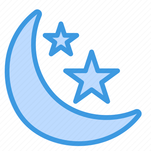 Crescent, islamic, moon, night, ramadan, ramadhan, star icon - Download on Iconfinder
