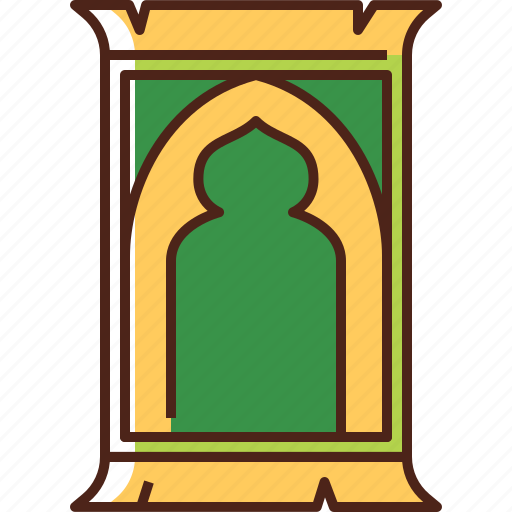 Rug, ramadan, carpet, salat, mat, prayer, islam icon - Download on Iconfinder