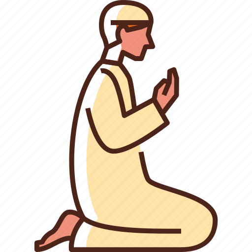 Praying, religion, religious, islam, muslim, salat, ramadan icon - Download on Iconfinder