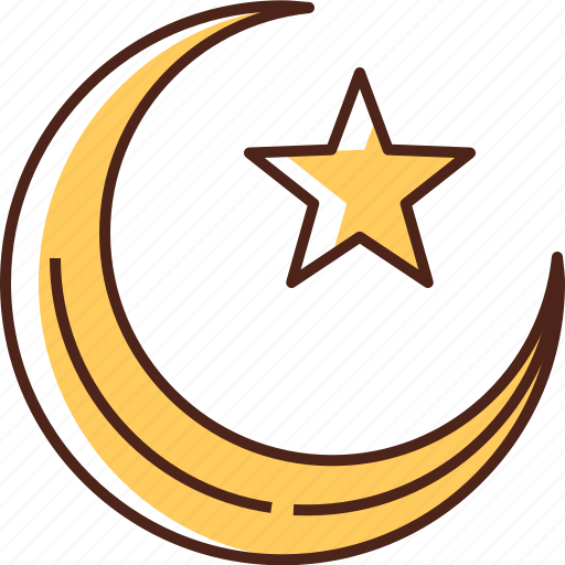 Moon, islam, muslim, crescent, islamic, ramadan, religion icon - Download on Iconfinder