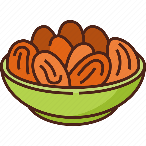 Dates, food, healthy, tasty, delicious, sweet, snack icon - Download on Iconfinder