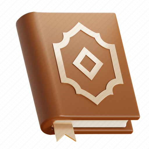 Quran, book, islamic, reading, study, mosque, holy 3D illustration - Download on Iconfinder