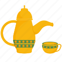 teapot, cup, hot, drink, kettle, beverage, pot