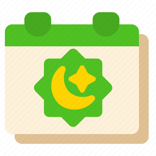 Calendar, islam, month, muslim, ramadan, ramadhan, religion icon - Download on Iconfinder