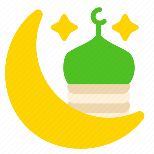 Crescent, islam, moon, mosque, muslim, night, ramadan icon - Download on Iconfinder