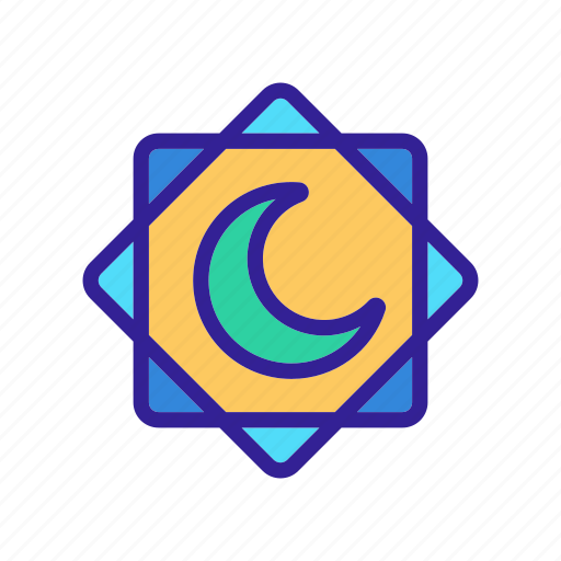 Art, contour, drawing, islamic, ramadan icon - Download on Iconfinder