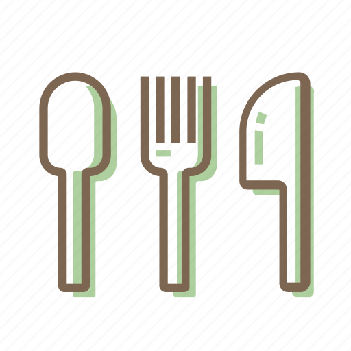 Cutlery, eat, food, fork, knive, ramadan, spoon icon - Download on Iconfinder