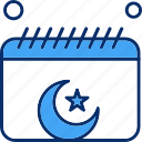 calendar, date, ramadan, schedule