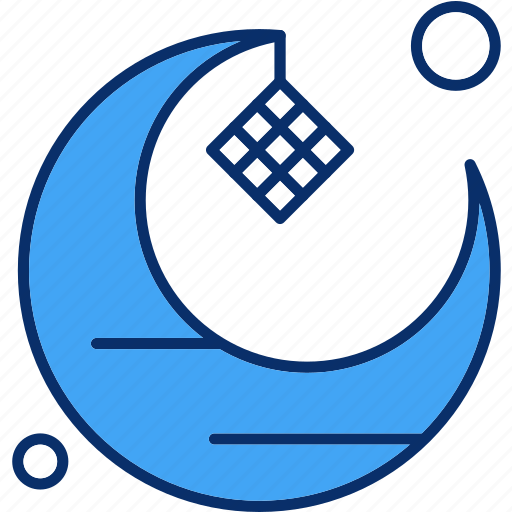 Crescent, ketupat, moon, ramadan icon - Download on Iconfinder