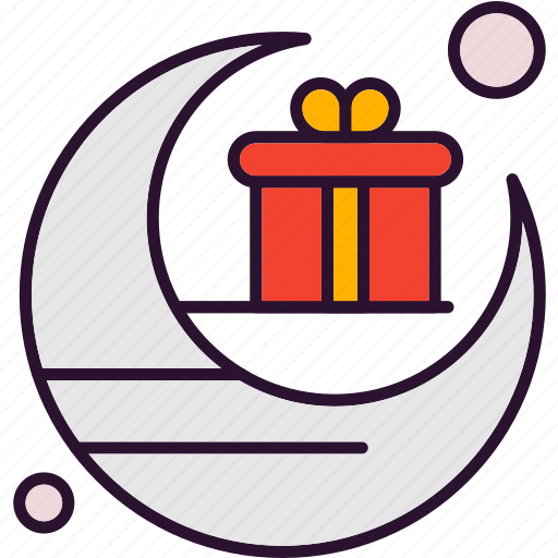 Celebration, gift, moon, ramadan icon - Download on Iconfinder