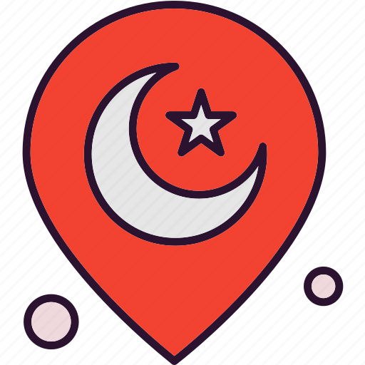 Location, map, muslim, ramadan icon - Download on Iconfinder