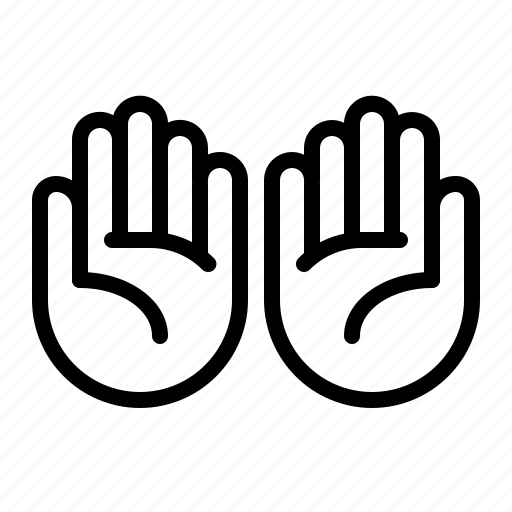 Eid, fasting, hand, islam, muslim, pray, ramadan icon - Download on Iconfinder