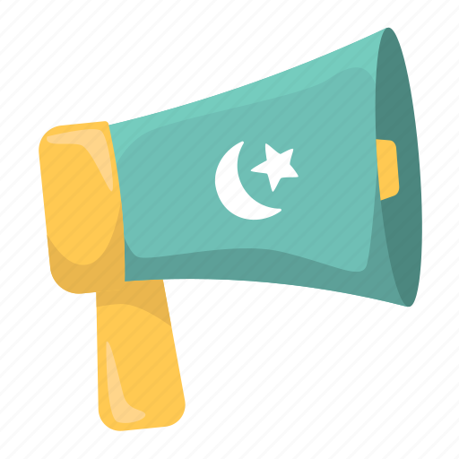 Ramadan, fasting, islam, cultures, megaphone, sound, announcement icon - Download on Iconfinder