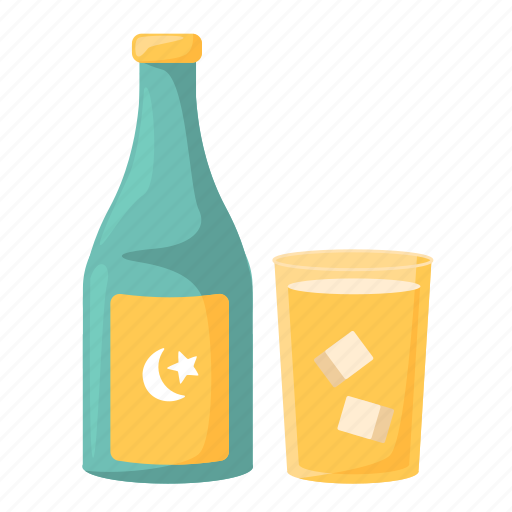 Ramadan, fasting, islam, cultures, syrup, drink, bottle icon - Download on Iconfinder