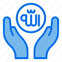 1, praying, muslim, islam, hand, religious