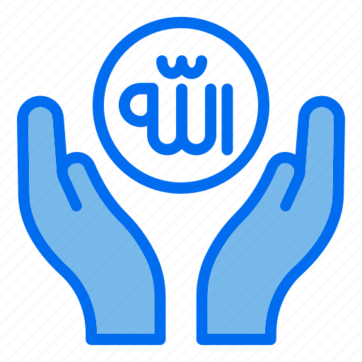 1, praying, muslim, islam, hand, religious icon - Download on Iconfinder