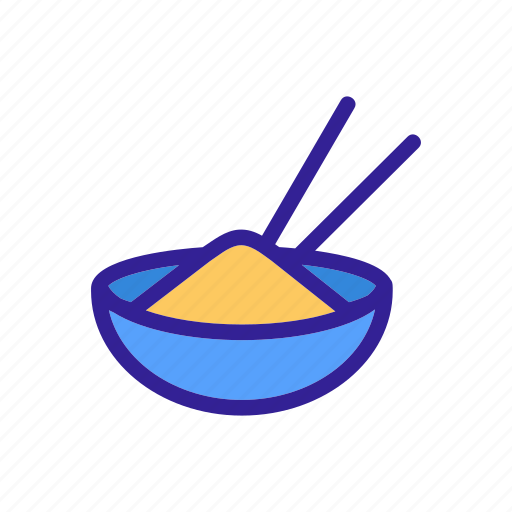 Contour, cooking, drawing, food, kitchen, ramen icon - Download on Iconfinder