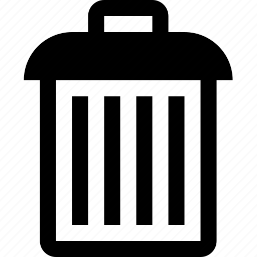 Delete, discard, raw, rubbish, simple, trash icon - Download on Iconfinder