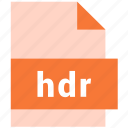 hdr, raster image file format