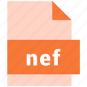 document, extension, file, nef, raster image file format, type