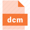 dcm, document, file, format, raster image file format, type
