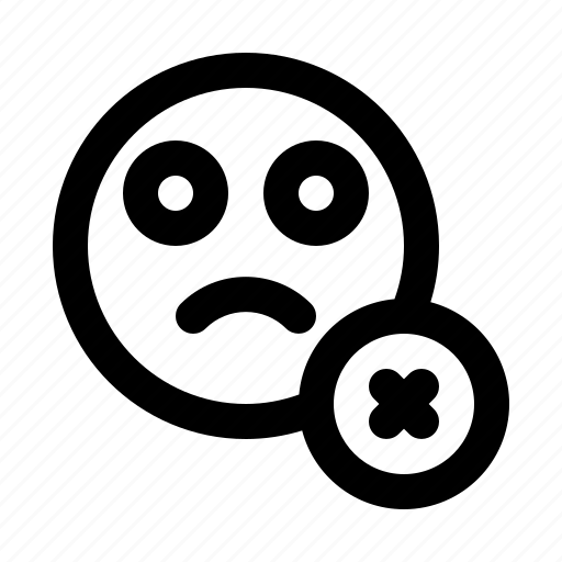 Bad, review, upset, emojis, expressions, emoji icon - Download on Iconfinder