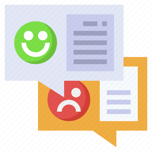 Satisfaction, comment, testimonial, smiley, feedback icon - Download on Iconfinder