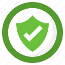 shield, check, mark, safe, protected, antivirus 