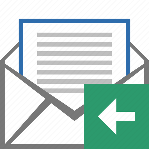 Letter, mail, message, replied icon - Download on Iconfinder