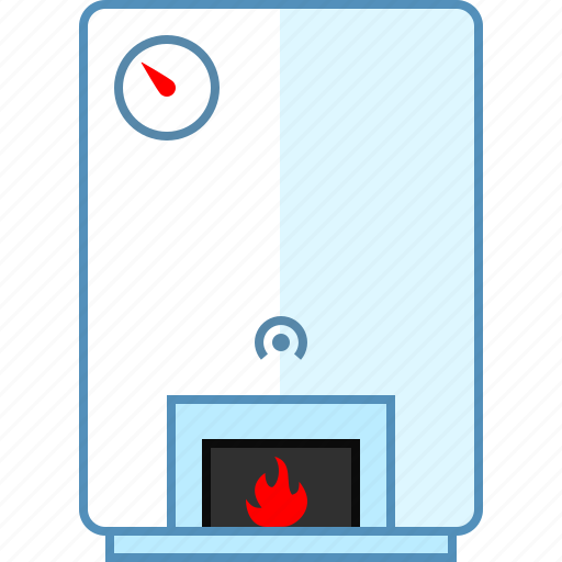 Boiler, burning, gas, heating, plumbing icon - Download on Iconfinder