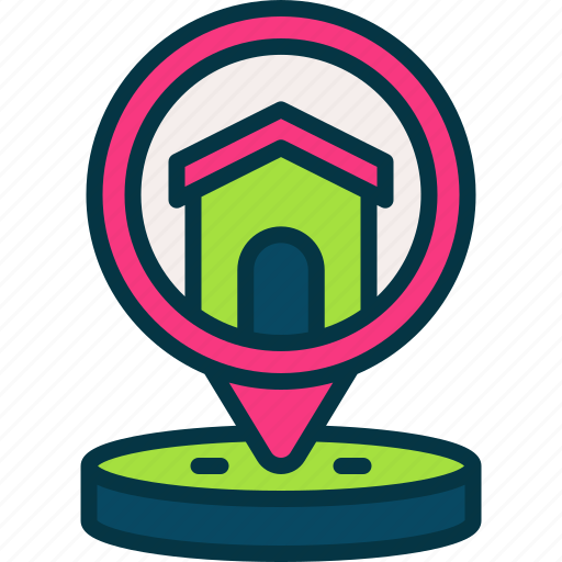 Location, home, address, map, pin icon - Download on Iconfinder