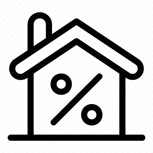 Buildings, home, house, percentage, price, real estate, sales icon - Download on Iconfinder