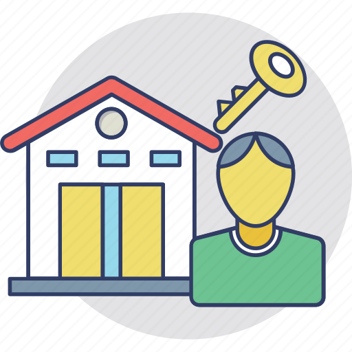 Estate agent, homeowner, property agent, property owner, realtor icon - Download on Iconfinder