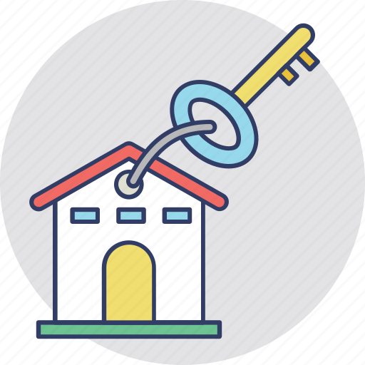 Down payment, house key, key, keychain, room key icon - Download on Iconfinder