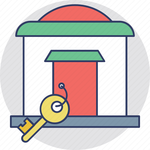 Downpayment, home key, house ownership, mortgage, renting apartment icon - Download on Iconfinder