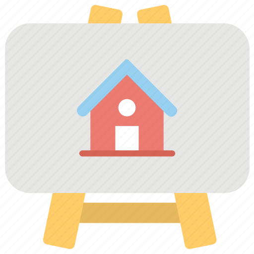 Home board, property property lecture, real estate, real estate board icon - Download on Iconfinder