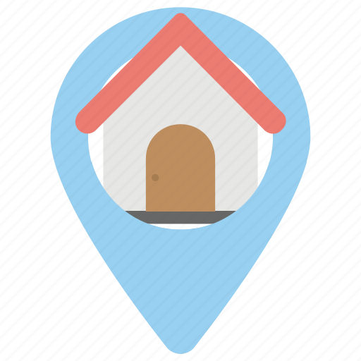 Home location, location, location holder, map pin, navigation icon - Download on Iconfinder